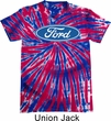Mens Ford Oval Patriotic Tie Dye Shirt