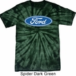 Mens Ford Oval Spider Tie Dye Shirt