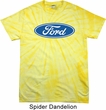 Mens Ford Oval Spider Tie Dye Shirt