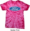 Mens Ford Oval Spider Tie Dye Shirt