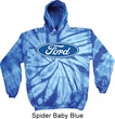 Mens Ford Oval Tie Dye Hoody