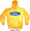 Mens Ford Oval Tie Dye Hoody