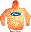 Mens Ford Oval Tie Dye Hoody