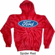 Mens Ford Oval Tie Dye Hoody