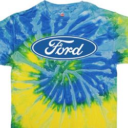 Mens Ford Oval Tie Dye Shirt