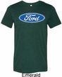 Mens Ford Oval Tri Blend Crewneck Shirt