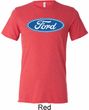 Mens Ford Oval Tri Blend Crewneck Shirt