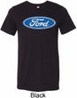 Mens Ford Oval Tri Blend Crewneck Shirt
