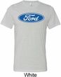 Mens Ford Oval Tri Blend Crewneck Shirt