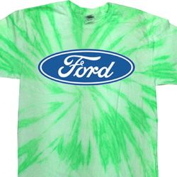 Mens Ford Oval Twist Tie Dye Shirt