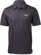 Mens Ford Polo Mustang Pocket Print Textured Polo Shirt