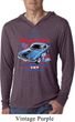 Mens Ford Shirt 1968 Cobra Jet Lightweight Hoodie Shirt