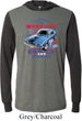 Mens Ford Shirt 1968 Cobra Jet Lightweight Hoodie Tee