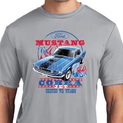 Mens Ford Shirt 1968 Cobra Jet Moisture Wicking Shirt Mens Ford Shirt 1968 Cobra Jet Moisture Wicking Shirt