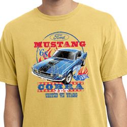 Mens Ford Shirt 1968 Cobra Jet Pigment Dyed Shirt Mens Ford Shirt 1968 Cobra Jet Pigment Dyed Shirt