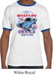 Mens Ford Shirt 1968 Cobra Jet Ringer Shirt