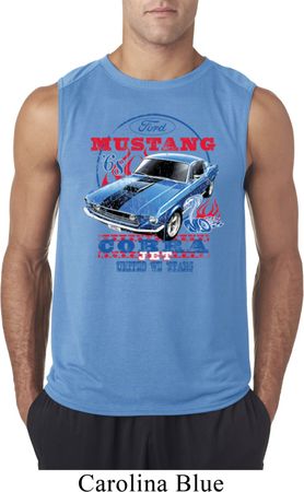 Mens Ford Shirt 1968 Cobra Jet Sleeveless Shirt