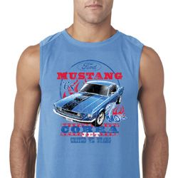 Mens Ford Shirt 1968 Cobra Jet Sleeveless Shirt Mens Ford Shirt 1968 Cobra Jet Sleeveless Shirt