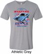 Mens Ford Shirt 1968 Cobra Jet Tri Blend Crewneck Shirt