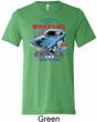 Mens Ford Shirt 1968 Cobra Jet Tri Blend Crewneck Shirt