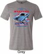 Mens Ford Shirt 1968 Cobra Jet Tri Blend Crewneck Shirt