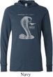 Mens Ford Shirt 50 Years Cobra Lightweight Hoodie Tee