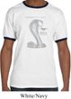 Mens Ford Shirt 50 Years Cobra Ringer Tee T-Shirt