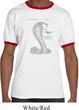 Mens Ford Shirt 50 Years Cobra Ringer Tee T-Shirt