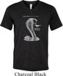 Mens Ford Shirt 50 Years Cobra Tri Blend V-neck Tee T-Shirt