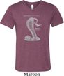 Mens Ford Shirt 50 Years Cobra Tri Blend V-neck Tee T-Shirt