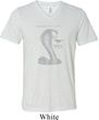 Mens Ford Shirt 50 Years Cobra Tri Blend V-neck Tee T-Shirt