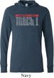 Mens Ford Shirt 50 Years Mach 1 Lightweight Hoodie Tee