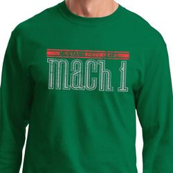 Mens Ford Shirt 50 Years Mach 1 Long Sleeve Tee T-Shirt