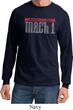 Mens Ford Shirt 50 Years Mach 1 Long Sleeve Tee T-Shirt