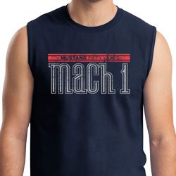Mens Ford Shirt 50 Years Mach 1 Muscle Tee T-Shirt
