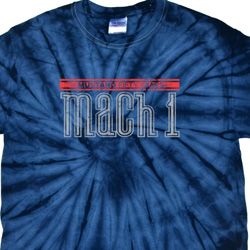 Mens Ford Shirt 50 Years Mach 1 Spider Tie Dye Tee T-shirt
