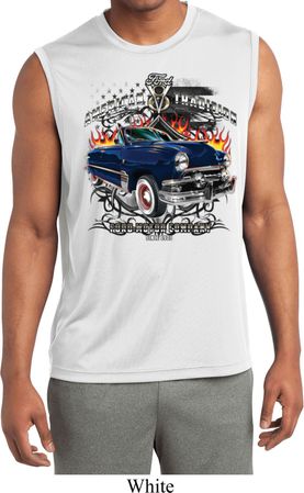 Mens Ford Shirt American Tradition Sleeveless Moisture Wicking Shirt