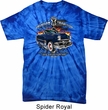Mens Ford Shirt American Tradition Spider Tie Dye Shirt
