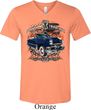 Mens Ford Shirt American Tradition Tri Blend V-neck Shirt