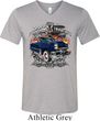 Mens Ford Shirt American Tradition Tri Blend V-neck Shirt