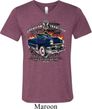 Mens Ford Shirt American Tradition Tri Blend V-neck Shirt