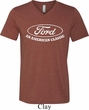 Mens Ford Shirt An American Classic Tri Blend V-neck Shirt