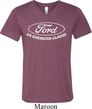 Mens Ford Shirt An American Classic Tri Blend V-neck Shirt