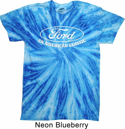 Mens Ford Shirt An American Classic Twist Tie Dye Shirt