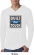 Mens Ford Shirt Built Ford Tough Lightweight Hoodie Tee T-Shirt