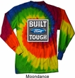 Mens Ford Shirt Built Ford Tough Long Sleeve Tie Dye Tee T-shirt