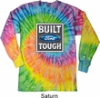 Mens Ford Shirt Built Ford Tough Long Sleeve Tie Dye Tee T-shirt