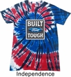 Mens Ford Shirt Built Ford Tough Patriotic Tie Dye Tee T-shirt