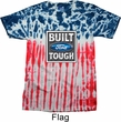 Mens Ford Shirt Built Ford Tough Patriotic Tie Dye Tee T-shirt