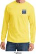 Mens Ford Shirt Built Ford Tough Pocket Print Long Sleeve Tee T-Shirt